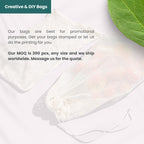 Organic Cotton Laundry Bags. Washable and Reusable. Mesh Storage Bags Premium Quality Bags. Great For Packaging and Storage.