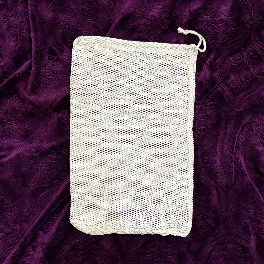 Organic Cotton Laundry Bags. Washable and Reusable. Mesh Storage Bags Premium Quality Bags. Great For Packaging and Storage.