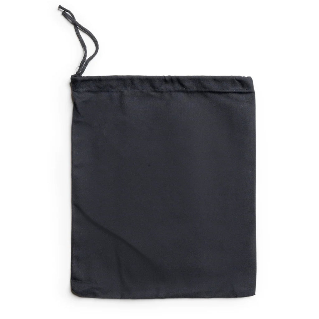 Black Cotton Single Drawstring Eco-friendly Reusable Cotton Muslin Bags
