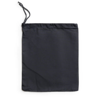 30x41 cm (12x16 Inches) Black Cotton Single Drawstring Eco-friendly Reusable Cotton Muslin Bags
