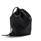Black Cotton Single Drawstring Eco-friendly Reusable Cotton Muslin Bags