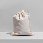 100% Organic Cotton Single Drawstring Eco-friendly Reusable Cotton Muslin Bags