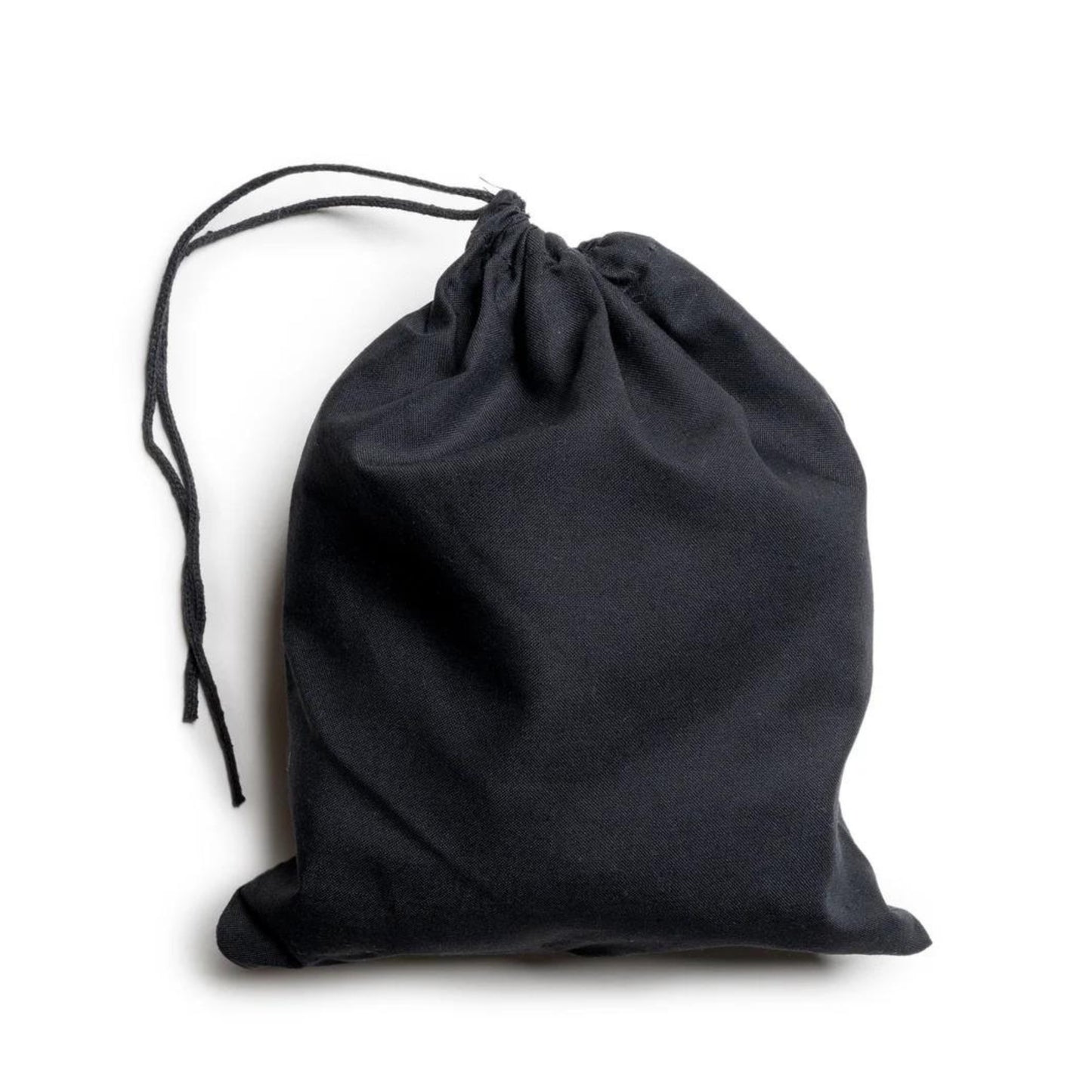 30x41 cm (12x16 Inches) Black Cotton Single Drawstring Eco-friendly Reusable Cotton Muslin Bags