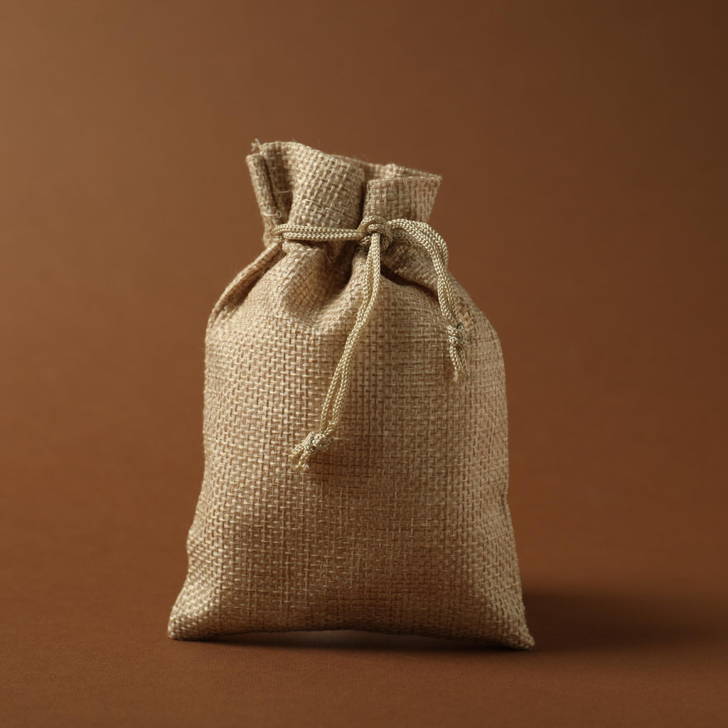 10x15 cm (4x6 Inches) Cotton Jute Bags, DIY Craft Packaging Drawstring Gift Bags, Linen Burlap Pouches