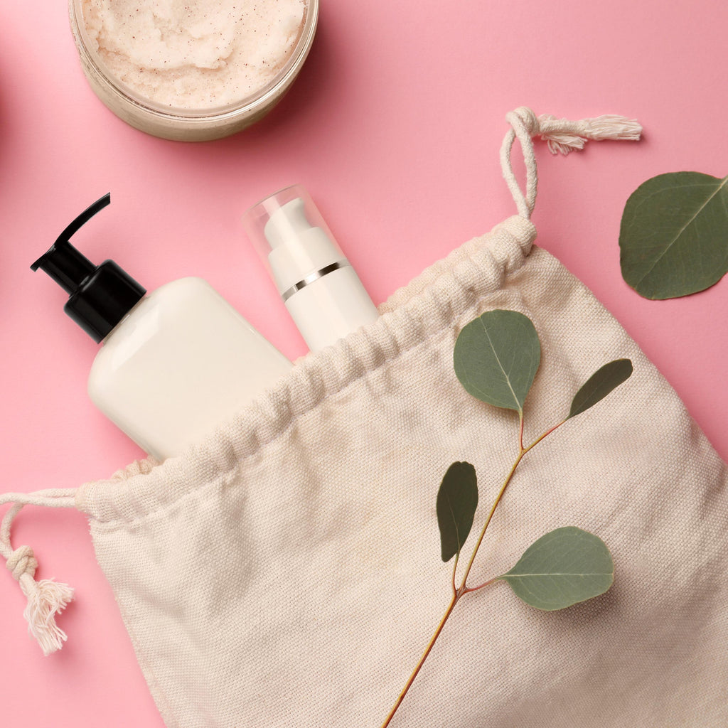 13x25 cm (5x10 Inches) 100% Organic Cotton Double Drawstring Eco-friendly Reusable Cotton Muslin Bags (100 pcs)