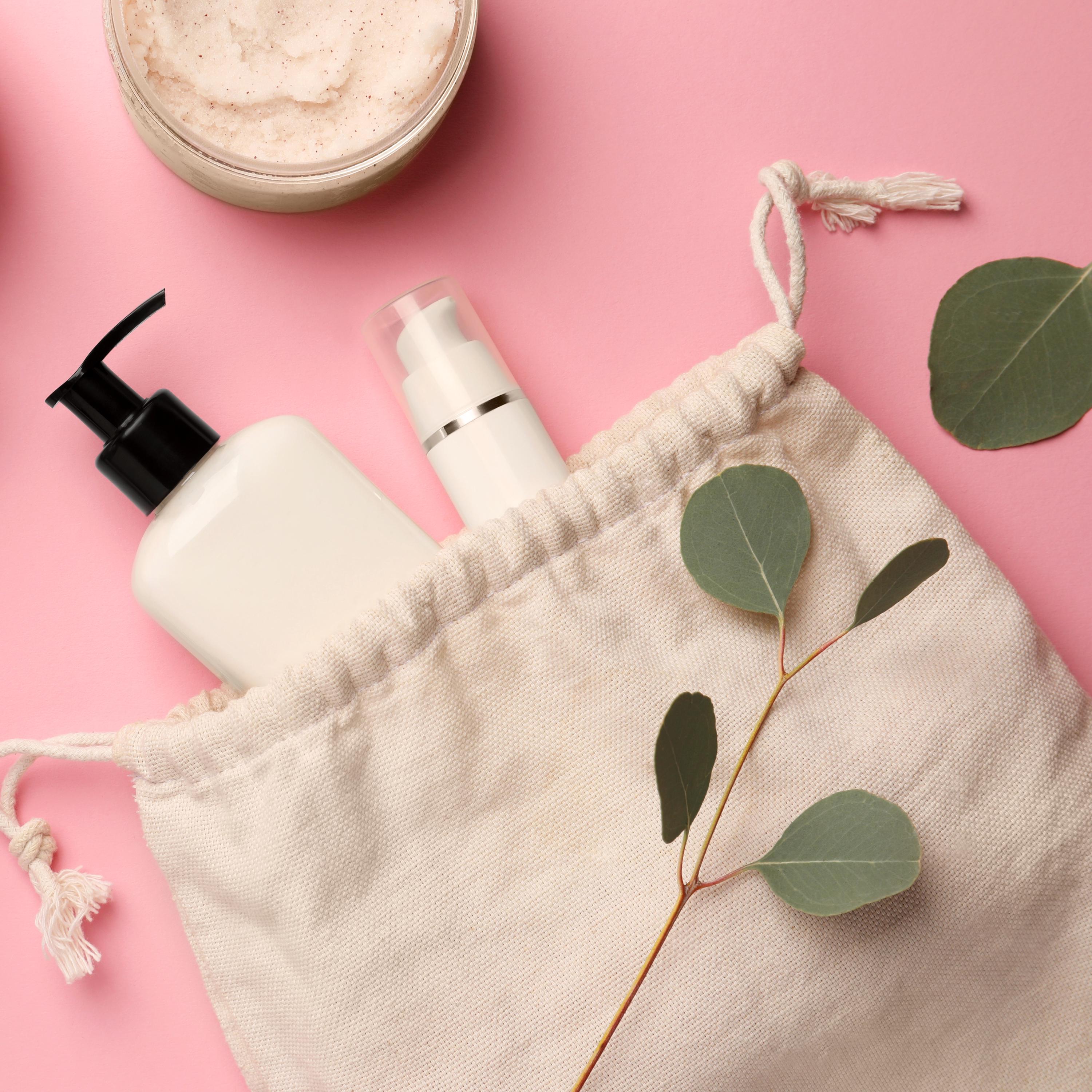 13x25 cm (5x10 Inches) 100% Organic Cotton Double Drawstring Eco-friendly Reusable Cotton Muslin Bags (100 pcs)